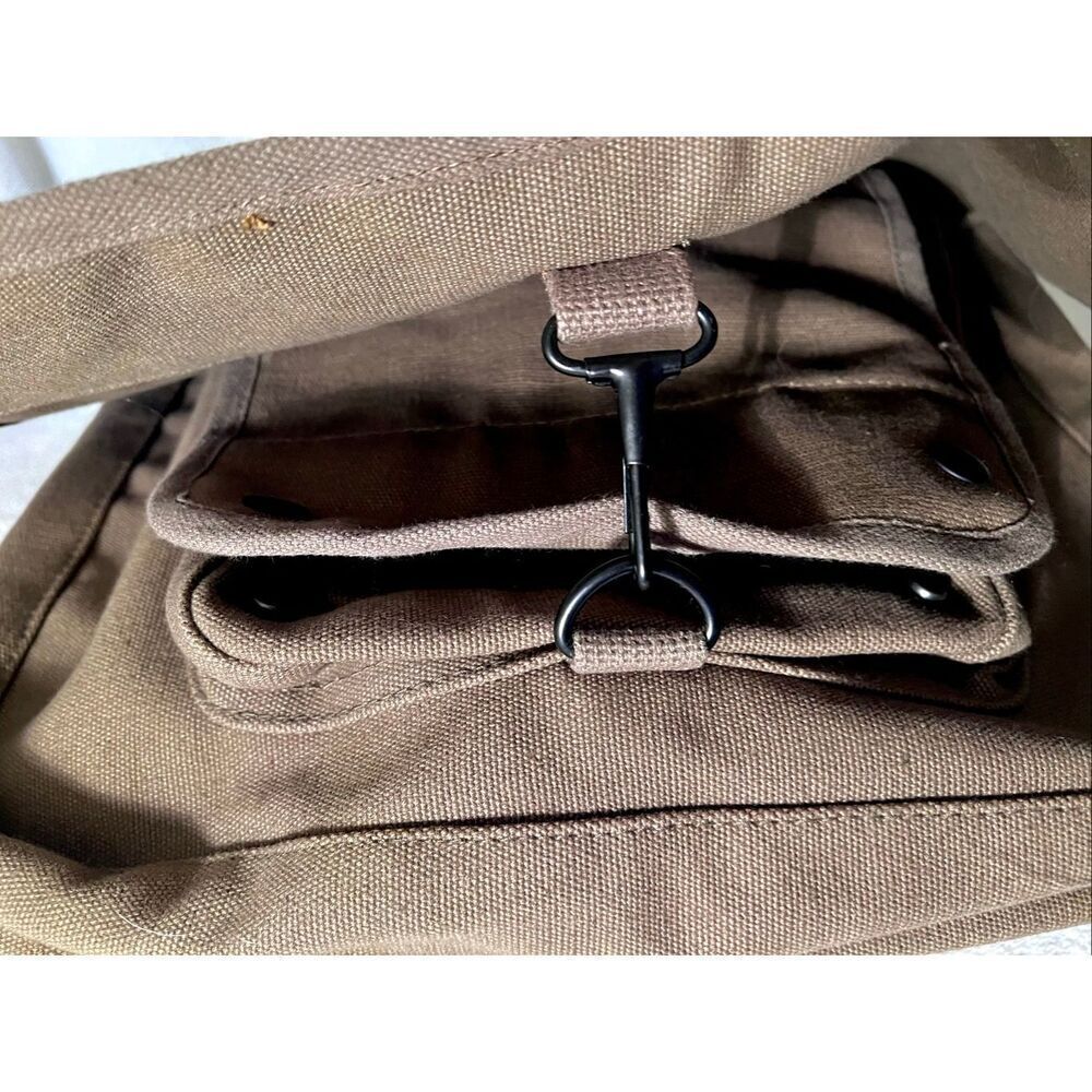 Rothco Israeli Military Paratrooper Emblem Canvas Shoulder Messenger Bag NWOT - Picture 6 of 14